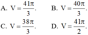 Ứng dụng tích phân tính thể tích khối tròn xoay và cách giải (hay, chi tiết)