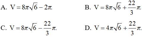 Ứng dụng tích phân tính thể tích khối tròn xoay và cách giải (hay, chi tiết)