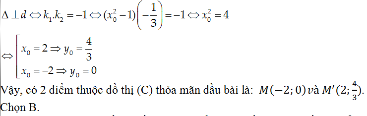 Viết phương trình tiếp tuyến của đồ thị hàm số khi biết hệ số góc