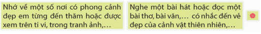 Viết mở bài và kết bài cho bài văn tả phong cảnh trang 59 lớp 5 | Kết nối tri thức Giải Tiếng Việt lớp 5