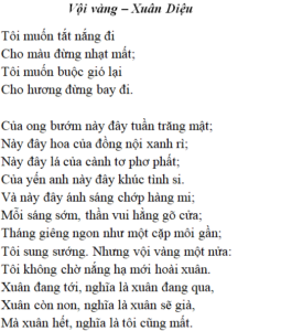 Vội vàng (Tác giả Tác phẩm - sách mới)