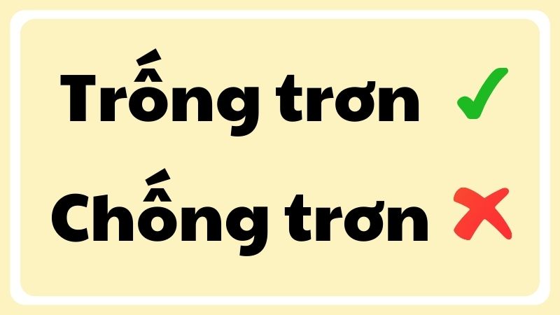 Trống trơn hay chống trơn