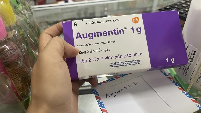 Một số lưu ý khi mua Augmentin 2