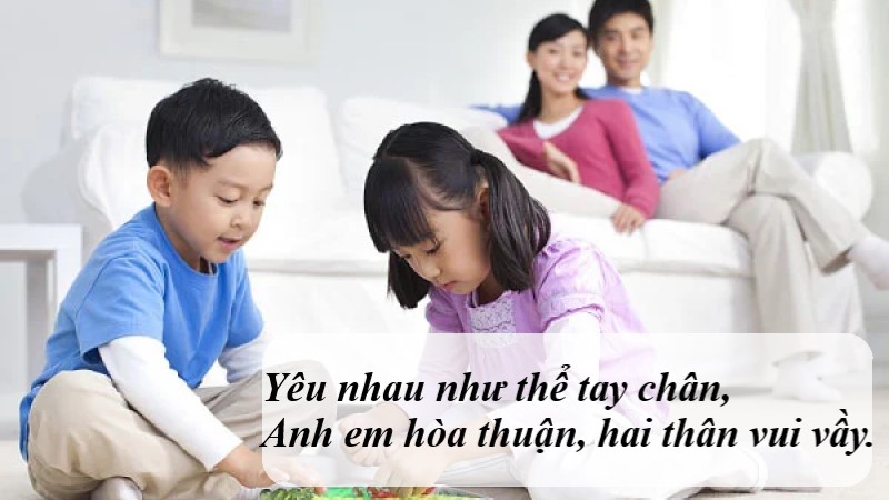 ca dao về anh em trong nhà