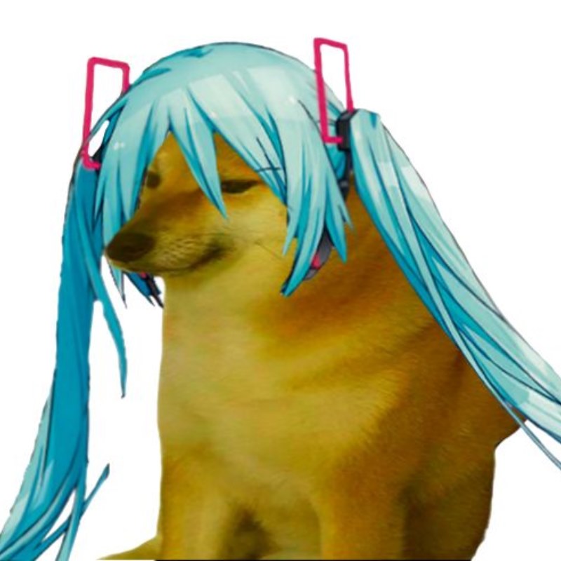 Cheems Miku meme