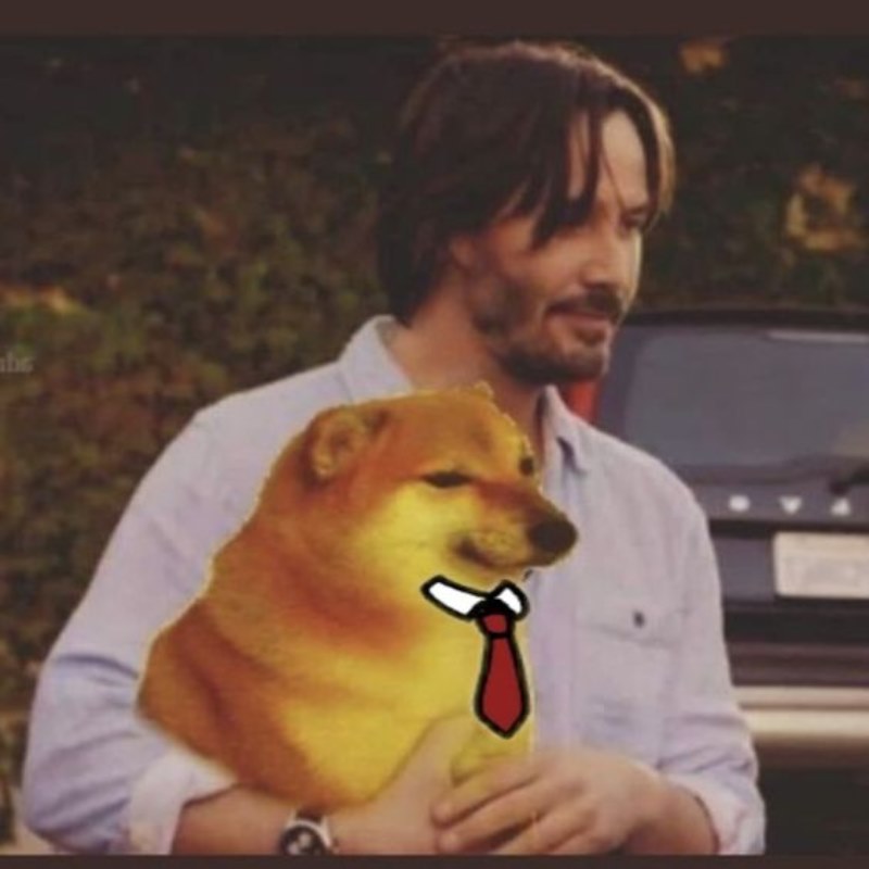 Meme Cheems John Wick