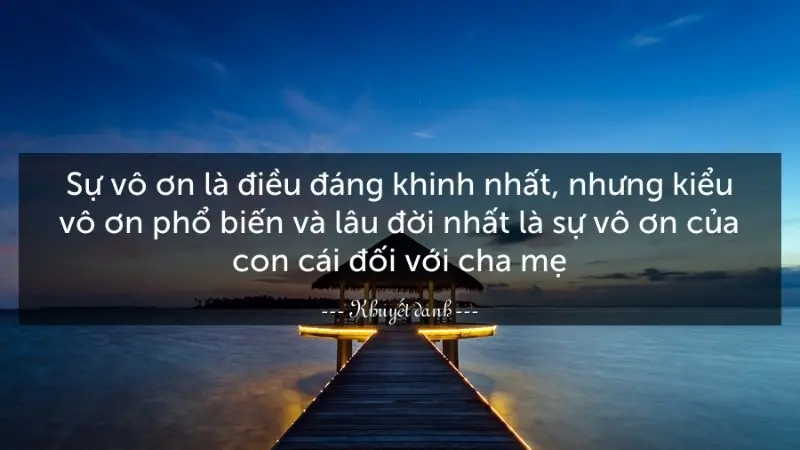 Ý nghĩa của những câu ca dao tục ngữ về sự vô ơn