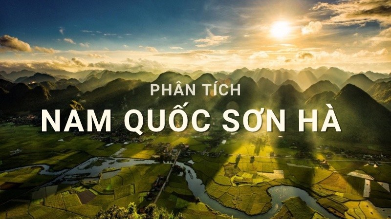 phân tích bài thơ nam quốc sơn hà