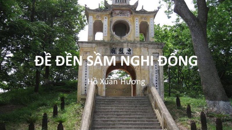 phân tích đề đền sầm nghi đống