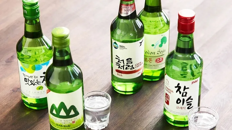 Giá rượu Soju tại VinMart hiện nay