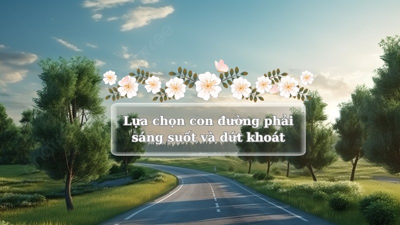 soạn bài con đường không chọn kết nối tri thức