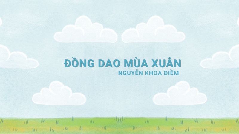 soạn bài đồng dao mùa xuân