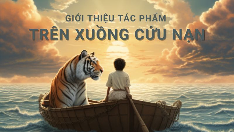 trên xuồng cứu nạn