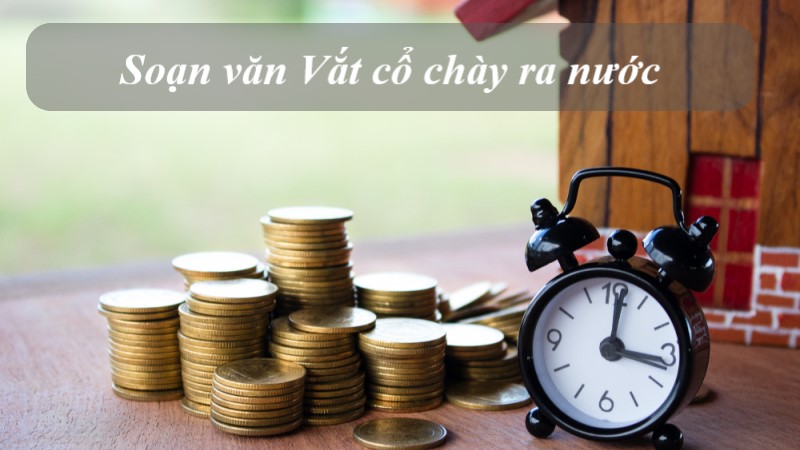 vắt cổ chảy ra nước