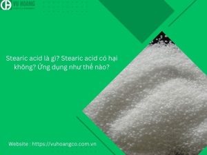 Stearic acid là gì? Stearic acid có hại không? Ứng dụng như thế nào?