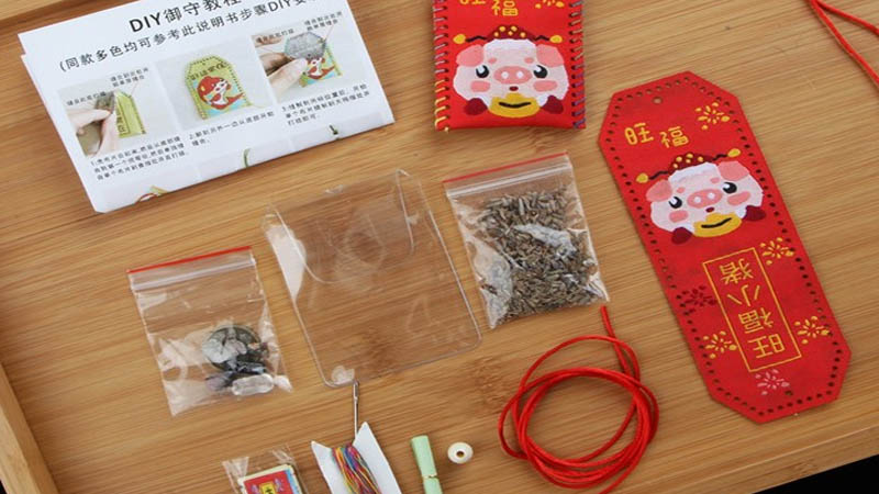 cách làm bùa omamori bằng giấy