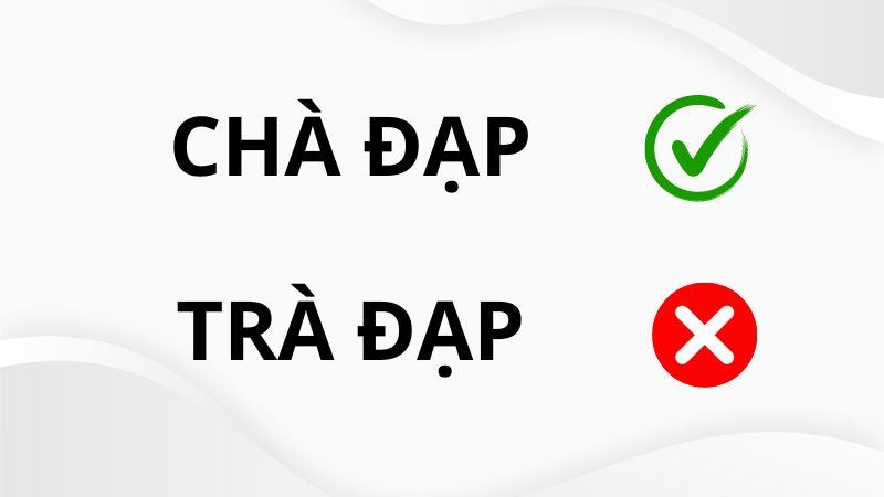 Chà đạp hay trà đạp