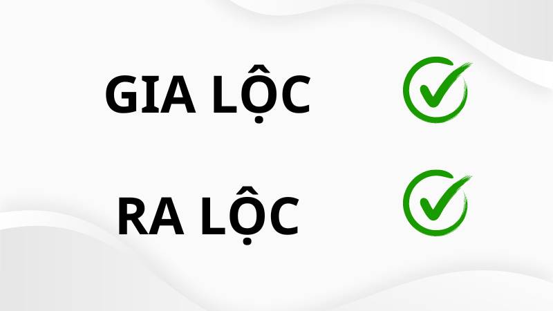 Ra lộc hay gia lộc