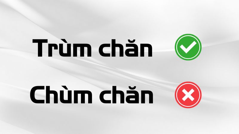 Trùm chăn hay chùm chăn