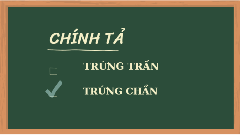 trứng trần hay trứng chần 