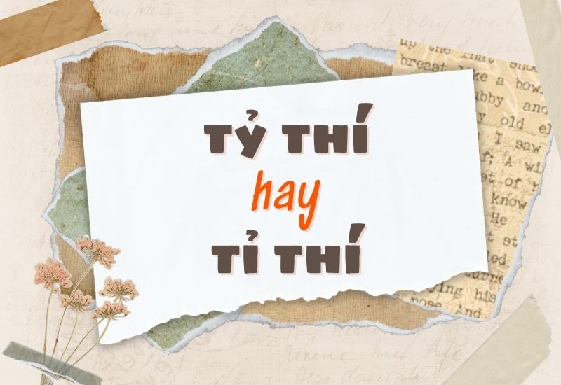 Tỷ thí hay tỉ thí